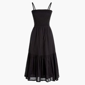 J. Crew Smocked Top Midi Dress